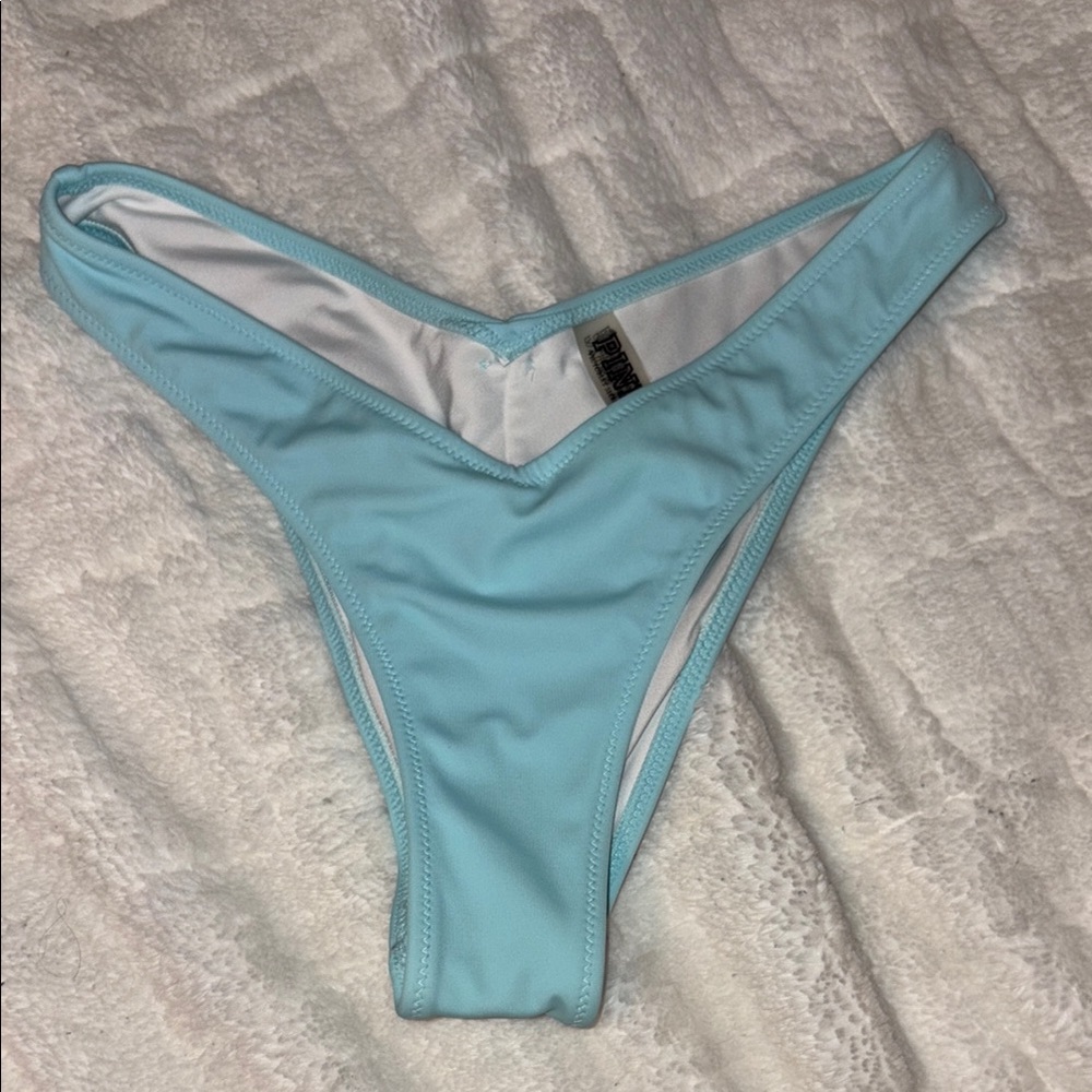PINK Victoria's Secret Light Blue Bikini Bottom